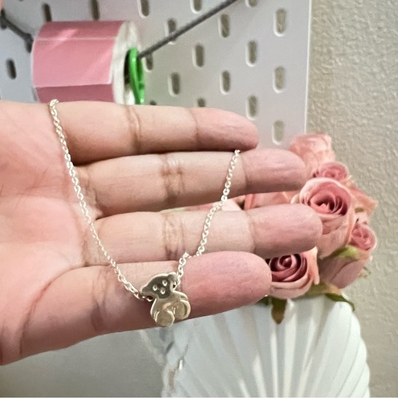 NWT TOUS Sweet Dolls Bear Sterling Silver Choker Necklace​​​​​ - Picture 10 of 10